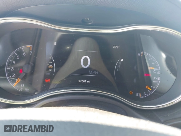 2016 Jeep Grand Cherokee Overland with VIN 1C4RJFCG2GC490420, listed as a IAAI auction lot 42200700 with 97,007 mi miles and . Bid and sale history available at DreamBid. Image 7.