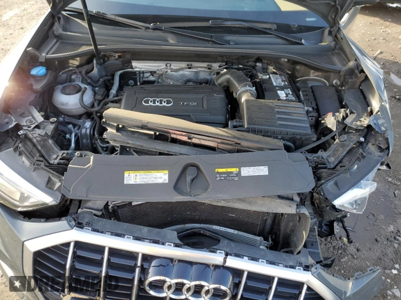 2019 Audi Q3 Premium with VIN WA1AECF38K1087128, listed as a Copart auction lot 66690412 with 16,575 mi miles. Bid and sale history available at carsss.com. Image 7.
