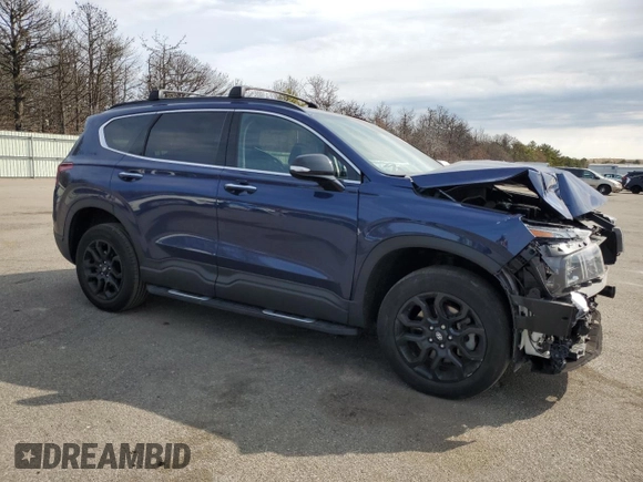 2022 Hyundai Santa Fe XRT with VIN 5NMS6DAJ1NH428625, listed as a Copart auction lot 48947505 with 50,401 mi miles and Salvage Title. Bid and sale history available at carsss.com. Image 4.
