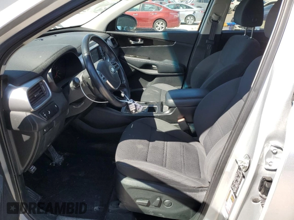 2020 Kia Sorento LX V6 with VIN 5XYPGDA55LG696915, listed as a Copart auction lot 49315785 with 84,170 mi miles and Salvage Title. Bid and sale history available at carsss.com. Image 7.
