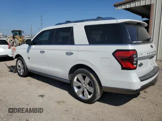 2022 Ford Expedition King Ranch with VIN 1FMJU1PT4NEA17825, listed as a Copart auction lot 48711115 with 61,789 mi miles and Salvage Title. Bid and sale history available at carsss.com. Image 2.