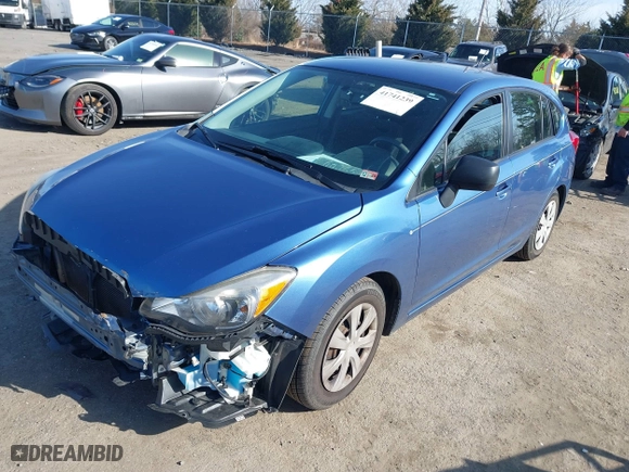 2014 Subaru Impreza Wagon 2.0i with VIN JF1GPAA69E8320418, listed as a IAAI auction lot 41741239 with 115,555 mi miles. Bid and sale history available at carsss.com. Image 17.