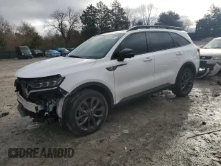 2022 Kia Sorento SX with VIN 5XYRKDLF3NG118070, listed as a Copart auction lot 44022865 with 54,849 mi miles and Salvage Title. Bid and sale history available at carsss.com. Image 1.