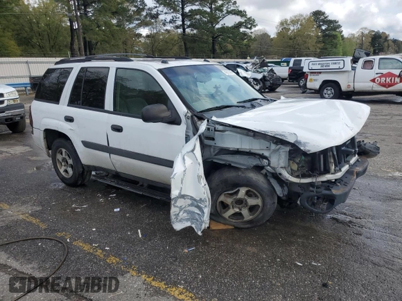 2005 Chevrolet TrailBlazer LS with VIN 1GNDS13S652324801, listed as a Copart auction lot 49913205 with 274,752 mi miles and Salvage Title. Bid and sale history available at DreamBid. Image 4.
