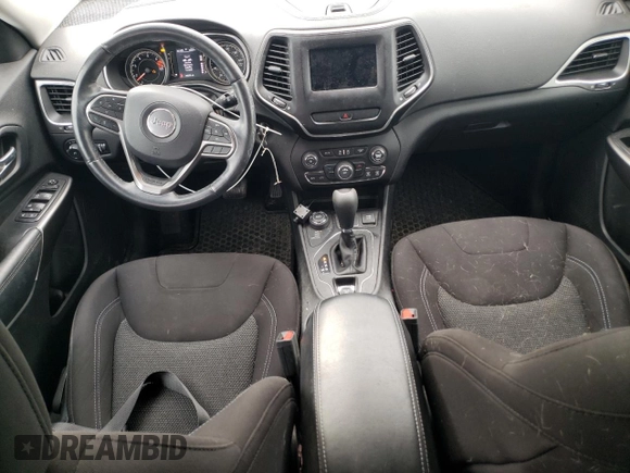 2019 Jeep Cherokee Latitude with VIN 1C4PJMCB4KD419299, listed as a Copart auction lot 55913265 with 80,058 mi miles and Salvage title. Bid and sale history available at DreamBid. Image 8.