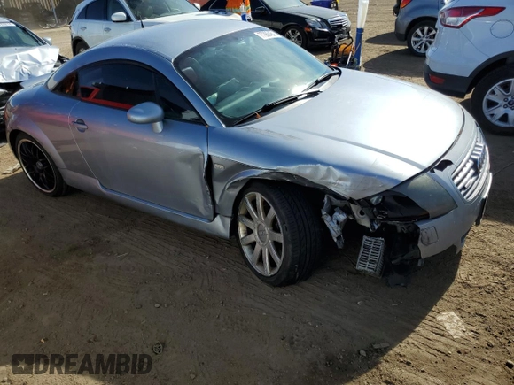 2002 Audi TT ALMS Edition with VIN TRUWT28N121027160, listed as a Copart auction lot 77360484 with 207,734 mi miles and Salvage title. Bid and sale history available at DreamBid. Image 4.