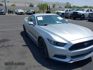 2015 Ford Mustang V6 with VIN 1FA6P8AM1F5342967, listed as a IAAI auction lot 42164817 with 106,700 mi miles and . Bid and sale history available at DreamBid. Image 1.