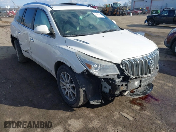 2015 Buick Enclave Leather with VIN 5GAKVBKD7FJ162413, listed as a IAAI auction lot 41625719 with 211,516 mi miles and . Bid and sale history available at carsss.com. Image 1.