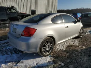 2007 Scion tC Spec with VIN JTKDE177270205026, listed as a Copart auction lot 82774994 with 0 mi miles and Salvage Title. Bid and sale history available at carsss.com. Image 3.