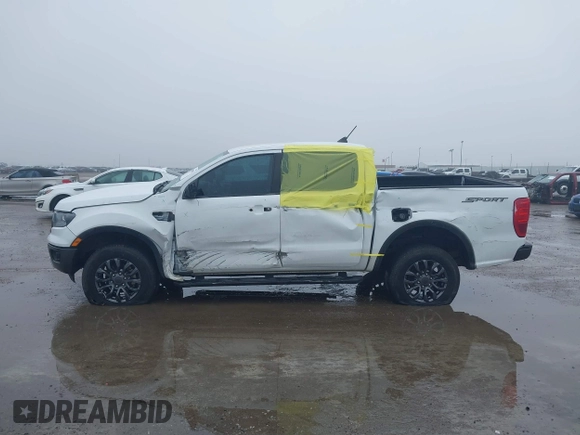 2022 Ford Ranger XL with VIN 1FTER4EH6NLD05672, listed as a IAAI auction lot 41435047 with 56,485 mi miles and . Bid and sale history available at DreamBid. Image 14.