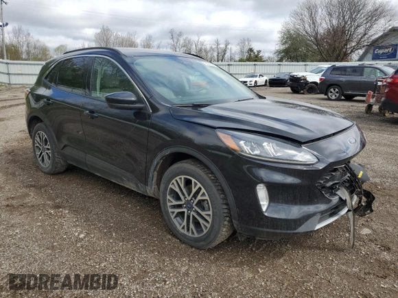 2020 Ford Escape SEL with VIN 1FMCU9H60LUC37837, listed as a Copart auction lot 55043355 with 67,480 mi miles and Non repairable. Bid and sale history available at DreamBid. Image 4.