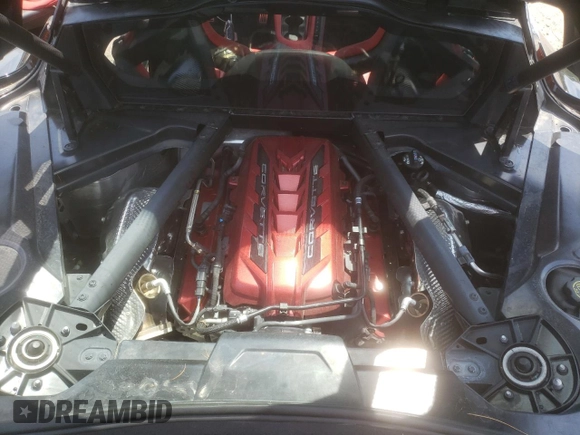 2021 Chevrolet Corvette 2LT with VIN 1G1YB2D48M5115825, listed as a Copart auction lot 59955344 with 8,708 mi miles and Salvage Title. Bid and sale history available at carsss.com. Image 11.