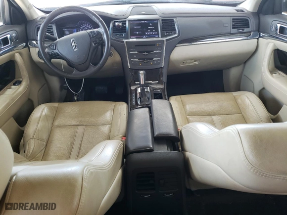 2014 Lincoln MKS with VIN 1LNHL9DK0EG606922, listed as a Copart auction lot 73049844 with 97,129 mi miles and Salvage Title. Bid and sale history available at carsss.com. Image 8.