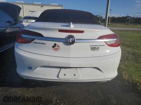 2018 Buick Cascada Premium with VIN W04WH3N5XJG063442, listed as a Copart auction lot 75447944 with Not provided miles and Salvage title. Bid and sale history available at DreamBid. Image 6.