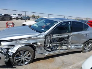 2017 Infiniti Q50 Signature Edition with VIN JN1EV7AP0HM734589, listed as a IAAI auction lot 42094090 with 40,264 mi miles and . Bid and sale history available at DreamBid. Image 6.
