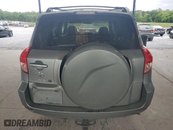 2007 Toyota RAV4 with VIN JTMZD33V476048578, listed as a Copart auction lot 54979305 with 283,997 mi miles and Clean Title. Bid and sale history available at carsss.com. Image 6.