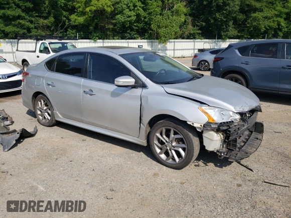 2015 Nissan Sentra SV z VIN 3N1AB7AP1FY296389, wystawiony jako Copart lot #59285745 z przebiegiem 141 759 mil mil oraz Szkoda całkowita • Salvage title. Historia ofert i sprzedaży dostępna na DreamBid. Obrazek 4.