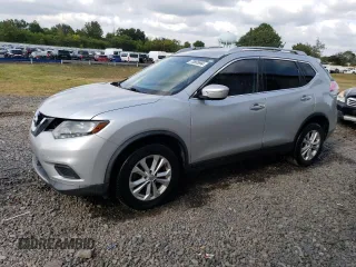 2015 Nissan Rogue S with VIN KNMAT2MT1FP541361, listed as a Copart auction lot 70665994 with 144,854 mi miles and Salvage Title. Bid and sale history available at carsss.com. Image 1.