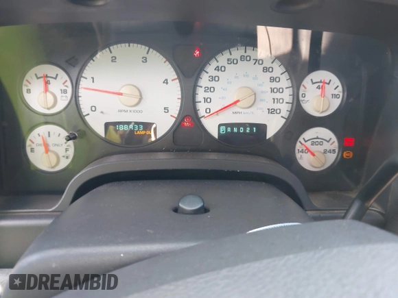 2005 Dodge 3500 SLT z VIN 3D7LS38C15G791333, wystawiony jako IAAI lot #40892553 z przebiegiem 188 933 mil mil oraz . Historia ofert i sprzedaży dostępna na DreamBid. Obrazek 7.