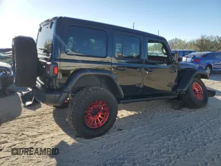 2023 Jeep Wrangler Rubicon z VIN 1C4HJXFN3PW618061, wystawiony jako Copart lot #81957524 z przebiegiem 25 880 mil mil oraz Szkoda całkowita • Salvage title. Historia ofert i sprzedaży dostępna na DreamBid. Obrazek 3.