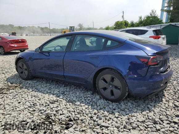 2023 Tesla Model 3 z VIN 5YJ3E1EA6PF656608, wystawiony jako Copart lot #59795925 z przebiegiem 26 445 mil mil oraz Szkoda całkowita • Salvage title. Historia ofert i sprzedaży dostępna na DreamBid. Obrazek 2.