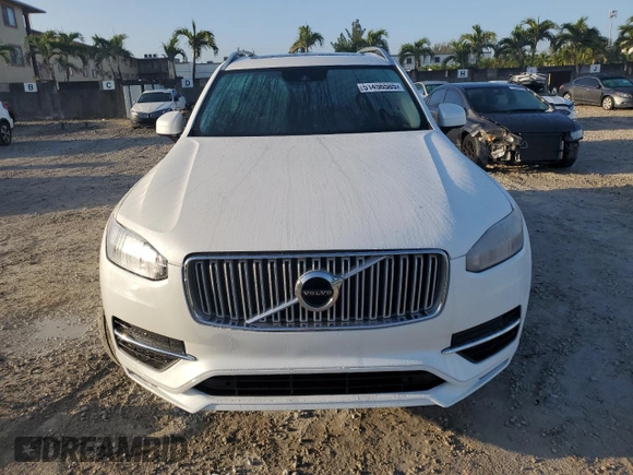 2016 Volvo XC90 Momentum with VIN YV4102XK8G1077711, listed as a Copart auction lot 51456585 with 95,334 mi miles and Clean Title. Bid and sale history available at carsss.com. Image 5.