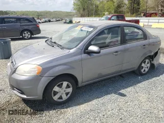 2010 Chevrolet Aveo 1LT with VIN KL1TD5DE5AB124590, listed as a Copart auction lot 51939505 with 156,211 mi miles and Salvage Title. Bid and sale history available at DreamBid. Image 1.