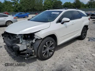 2018 Lexus RX 350L Premium with VIN JTJDZKCA5J2009108, listed as a Copart auction lot 62767625 with 76,888 mi miles and Salvage title. Bid and sale history available at DreamBid. Image 1.