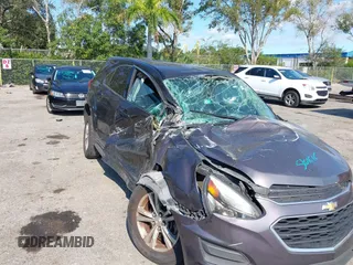 2016 Chevrolet Equinox LS with VIN 2GNFLEEK8G6255884, listed as a IAAI auction lot 40930513 with Not Provided miles and . Bid and sale history available at DreamBid. Image 6.