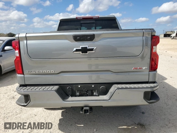 2024 Chevrolet Silverado 1500 RST with VIN 2GCPADED1R1201728, listed as a Copart auction lot 78177354 with 5,277 mi miles and Salvage Title. Bid and sale history available at carsss.com. Image 6.