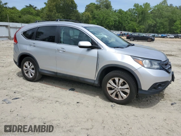 2013 Honda CR-V EX-L z VIN 2HKRM4H78DH668500, wystawiony jako Copart lot #56312175 z przebiegiem 189 320 mil mil oraz Szkody całkowita. Historia ofert i sprzedaży dostępna na DreamBid. Obrazek 4.