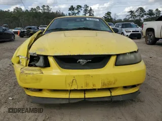 2002 Ford Mustang Standard with VIN 1FAFP40442F128344, listed as a Copart auction lot 48189045 with 0 mi miles and Salvage Title. Bid and sale history available at carsss.com. Image 5.