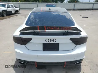 2013 Audi S7 Prestige with VIN WAUW2AFC1DN153696, listed as a Copart auction lot 61554044 with 151,338 mi miles and Salvage Title. Bid and sale history available at carsss.com. Image 6.