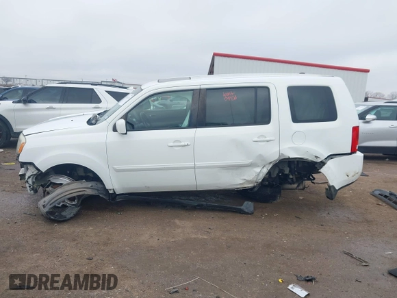 2012 Honda Pilot EX-L with VIN 5FNYF3H51CB012098, listed as a IAAI auction lot 41521214 with 157,701 mi miles. Bid and sale history available at carsss.com. Image 15.