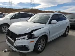 2018 Audi Q3 Premium Plus with VIN WA1JCCFS9JR020132, listed as a Copart auction lot 66694002 with 35,703 mi miles. Bid and sale history available at carsss.com. Image 2.