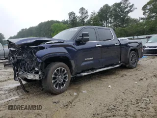 2022 Toyota Tundra Limited z VIN 5TFJA5EC0NX002945, wystawiony jako Copart lot #58736625 z przebiegiem 70 841 mil mil oraz Szkoda całkowita • Salvage title. Historia ofert i sprzedaży dostępna na DreamBid. Obrazek 1.
