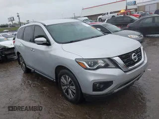 2018 Nissan Pathfinder S with VIN 5N1DR2MN7JC621109, listed as a IAAI auction lot 42184064 with 135,902 mi miles and . Bid and sale history available at DreamBid. Image 1.