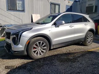 2021 Cadillac XT4 FWD Sport with VIN 1GYFZER41MF006261, listed as a Copart auction lot 45553664 with 14,402 mi miles and . Bid and sale history available at carsss.com. Image 1.