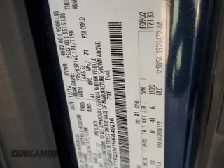 2017 Ford Transit with VIN 1FTYR2XM1HKA49236, listed as a Copart auction lot 83787814 with Not provided miles and Salvage title. Bid and sale history available at DreamBid. Image 13.