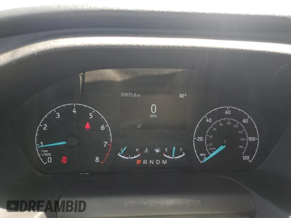 2024 Ford Transit Cargo z VIN 1FTBR2X8XRKA11725, wystawiony jako Copart lot #57682345 z przebiegiem 53 975 mil mil oraz Czysty tytuł • Clean title. Historia ofert i sprzedaży dostępna na DreamBid. Obrazek 9.