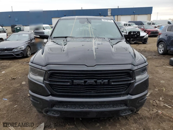 2021 Ram 1500 Laramie with VIN 1C6SRFJT5MN733090, listed as a Copart auction lot 50796145 with 46,118 mi miles and Clean Title. Bid and sale history available at carsss.com. Image 5.