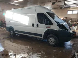 2021 Ram ProMaster Cargo Van with VIN 3C6LRVDG9ME565780, listed as a IAAI auction lot 41603991 with 1 mi miles. Bid and sale history available at carsss.com. Image 1.