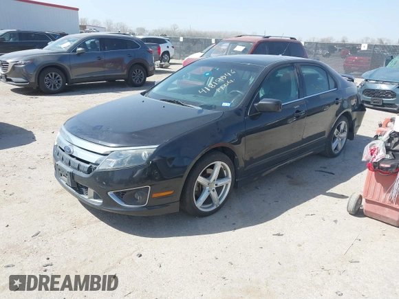 2010 Ford Fusion SPORT with VIN 3FAHP0KC3AR193368, listed as a IAAI auction lot 41819046 with 174,057 mi miles. Bid and sale history available at carsss.com. Image 17.