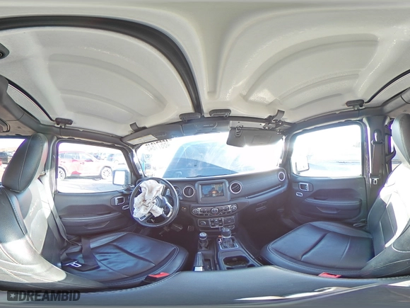 2020 Jeep Wrangler Unlimited Sahara with VIN 1C4HJXEM6LW248758, listed as a Copart auction lot 46671845 with 40,928 mi miles and Salvage Title. Bid and sale history available at carsss.com. Image 15.