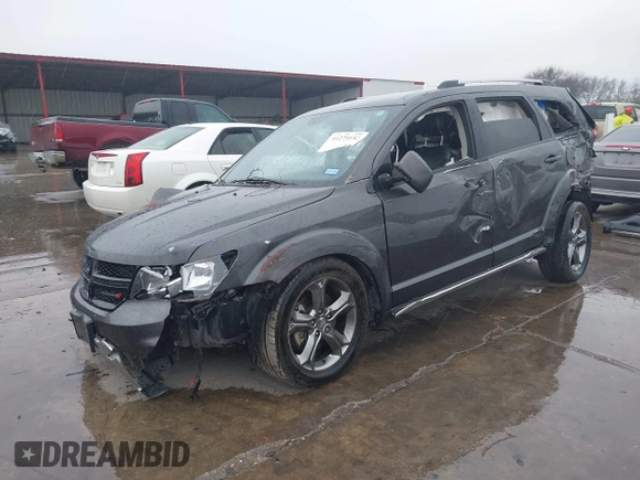 2016 Dodge Journey Crossroad Plus z VIN 3C4PDCGG3GT143609, wystawiony jako IAAI lot #41279192 z przebiegiem 181 148 mil mil oraz . Historia ofert i sprzedaży dostępna na DreamBid. Obrazek 2.