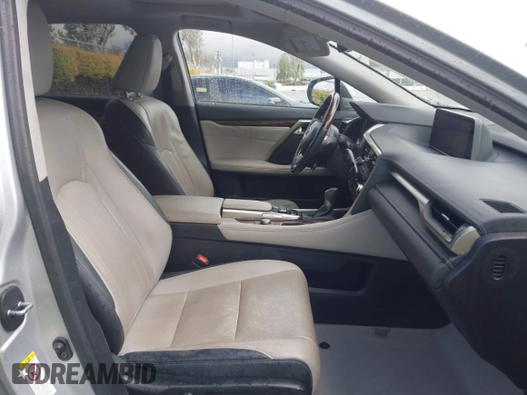 2017 Lexus RX with VIN 2T2ZZMCA9HC061160, listed as a IAAI auction lot 41763572 with 72,765 mi miles. Bid and sale history available at carsss.com. Image 5.