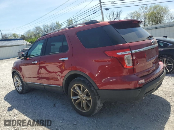 2013 Ford Explorer XLT with VIN 1FM5K7D86DGA55344, listed as a Copart auction lot 54362225 with 186,869 mi miles and Salvage Title. Bid and sale history available at DreamBid. Image 2.
