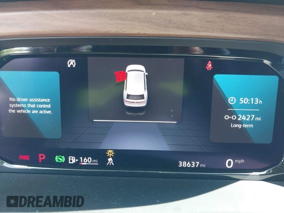 2024 Volkswagen Atlas SE with VIN 1V2HR2CAXRC528423, listed as a IAAI auction lot 42346922 with 38,637 mi miles and . Bid and sale history available at DreamBid. Image 15.