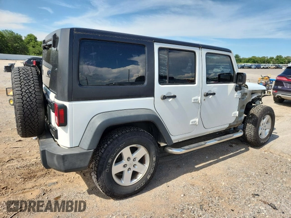2016 Jeep Wrangler Unlimited Sport с VIN 1C4BJWDG1GL126649, выставлен на аукционе Copart как лот 62569265 с пробегом 122 316 миль миль и Списание • Salvage title. История ставок и продаж доступна на DreamBid. Изображение 3.