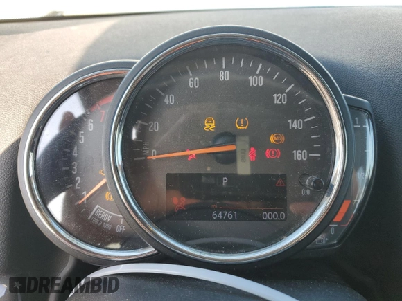 2019 MINI Countryman Cooper with VIN WMZYV5C51K3F57741, listed as a Copart auction lot 71293094 with 64,761 mi miles and Salvage Title. Bid and sale history available at carsss.com. Image 9.